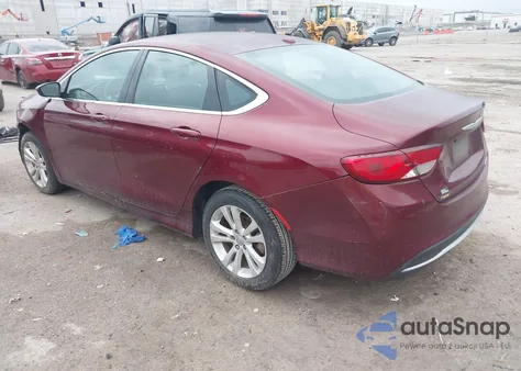 2015 Chrysler 200 Limited from USA, damaged, VIN 1C3CCCAB4FN607041
